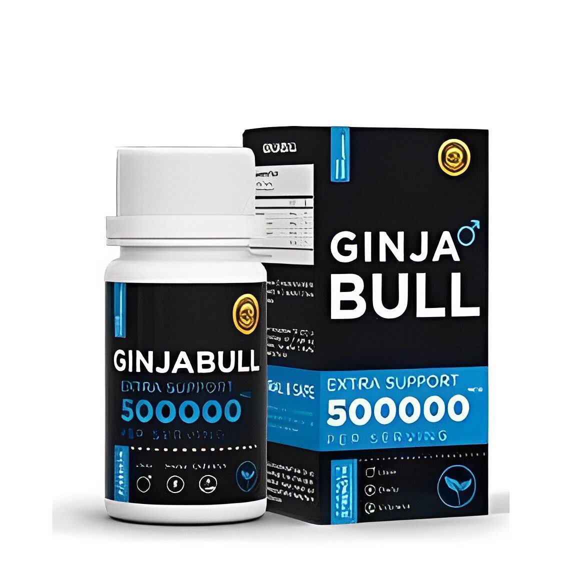 Ginjabull Extra Support 50000 - Official Bottle & Packaging